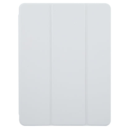 For iPad 2025 / 2022 GEBEI Acrylic TPU 3-folding Rotating Smart Tablet Leather Case withh Pen Slot(Grey) - iPad 2025 / 2022 Cases by GEBEI | Online Shopping UK | buy2fix