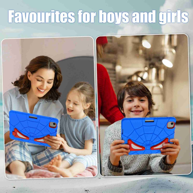 For iPad Air 11 2025 / 2024 Silicone + PC Shockproof Protective Tablet Case(Blue Red) - iPad Air 11 2025 / 2024 Cases by buy2fix | Online Shopping UK | buy2fix