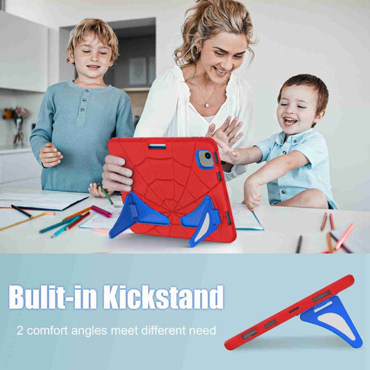 For iPad Air 11 2025 / 2024 Silicone + PC Shockproof Protective Tablet Case(Red Blue) - iPad Air 11 2025 / 2024 Cases by buy2fix | Online Shopping UK | buy2fix