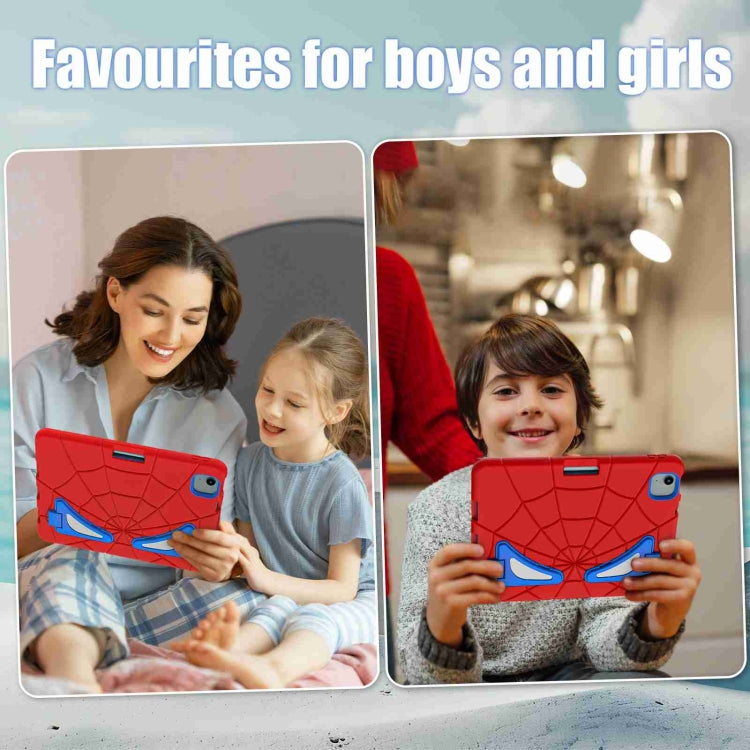 For iPad Air 11 2025 / 2024 Silicone + PC Shockproof Protective Tablet Case(Red Blue) - iPad Air 11 2025 / 2024 Cases by buy2fix | Online Shopping UK | buy2fix