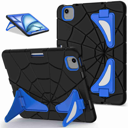 For iPad Air 11 2025 / 2024 Silicone + PC Shockproof Protective Tablet Case(Black Blue) - iPad Air 11 2025 / 2024 Cases by buy2fix | Online Shopping UK | buy2fix