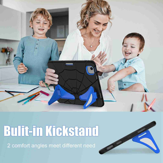 For iPad Air 11 2025 / 2024 Silicone + PC Shockproof Protective Tablet Case(Black Blue) - iPad Air 11 2025 / 2024 Cases by buy2fix | Online Shopping UK | buy2fix