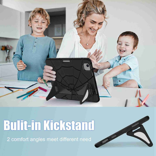 For iPad Air 11 2025 / 2024 Silicone + PC Shockproof Protective Tablet Case(Black) - iPad Air 11 2025 / 2024 Cases by buy2fix | Online Shopping UK | buy2fix