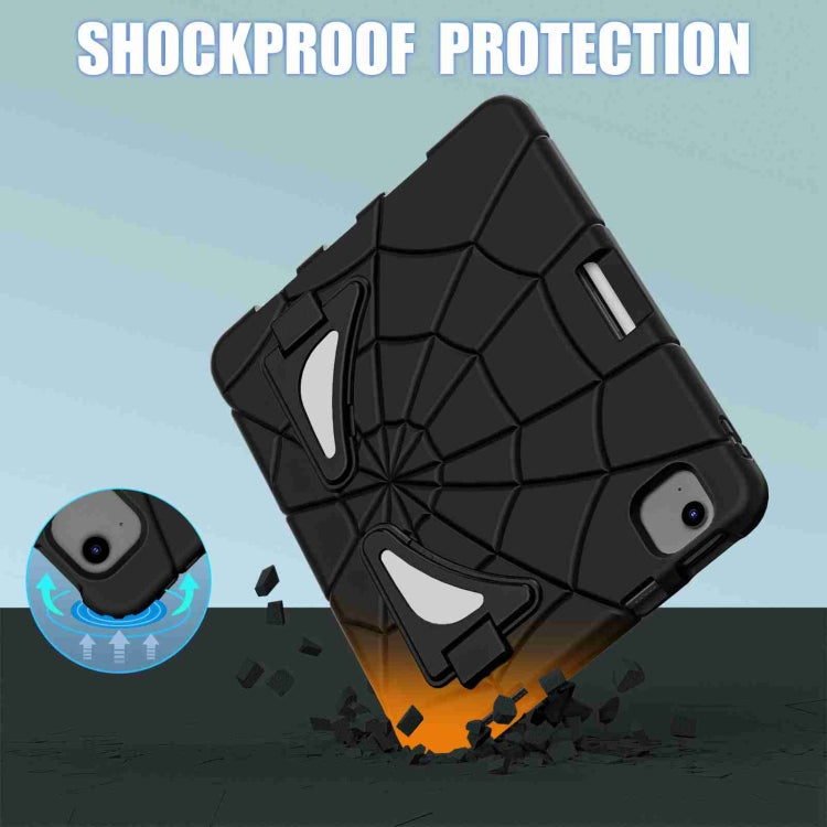 For iPad Air 11 2025 / 2024 Silicone + PC Shockproof Protective Tablet Case(Black) - iPad Air 11 2025 / 2024 Cases by buy2fix | Online Shopping UK | buy2fix