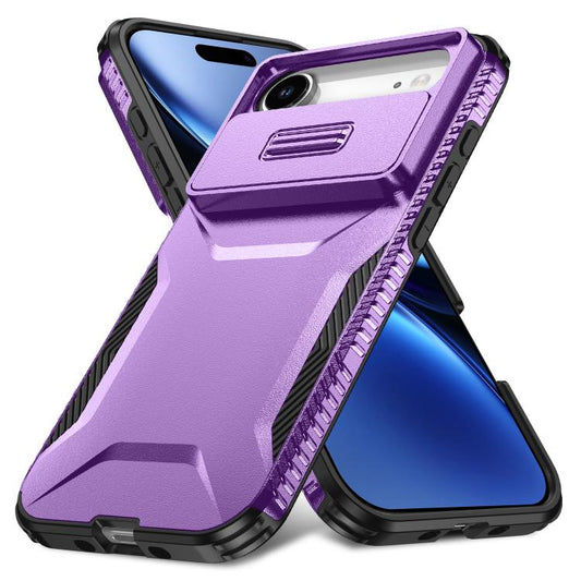 For iPhone Air Sliding Camshield Phone Case(Purple) - iPhone Air Cases by buy2fix | Online Shopping UK | buy2fix
