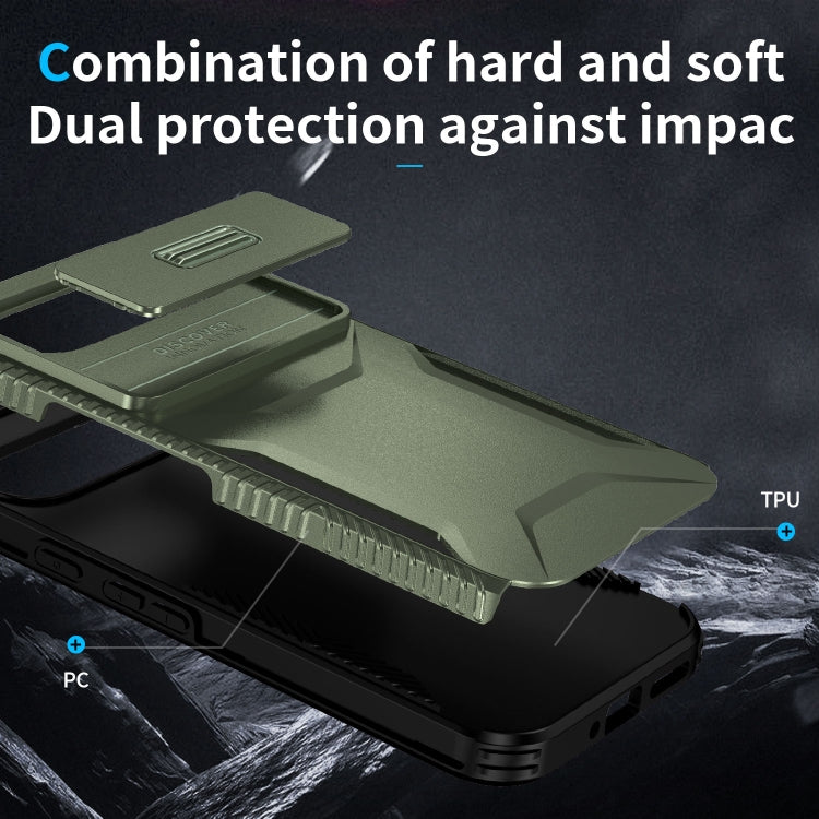 For Google Pixel 10 Pro XL / 9 Pro XL Sliding Camshield Phone Case(Alpine Green) - Google Cases by buy2fix | Online Shopping UK | buy2fix