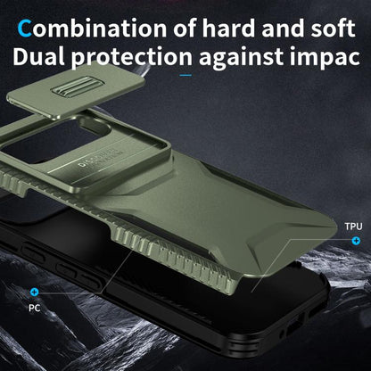 For Google Pixel 10 Pro / 10 / 9 Pro Sliding Camshield Phone Case(Alpine Green) - Google Cases by buy2fix | Online Shopping UK | buy2fix