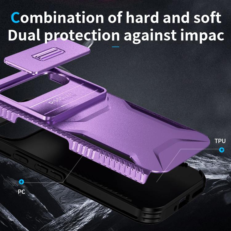 For Google Pixel 10 Pro / 10 / 9 Pro Sliding Camshield Phone Case(Purple) - Google Cases by buy2fix | Online Shopping UK | buy2fix