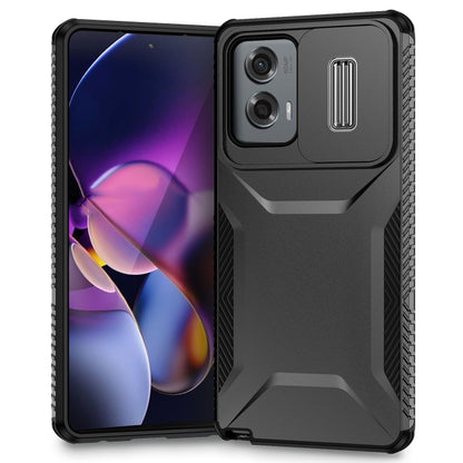 For Motorola Moto G Stylus 5G 2024 Sliding Camshield Phone Case(Black) by buy2fix