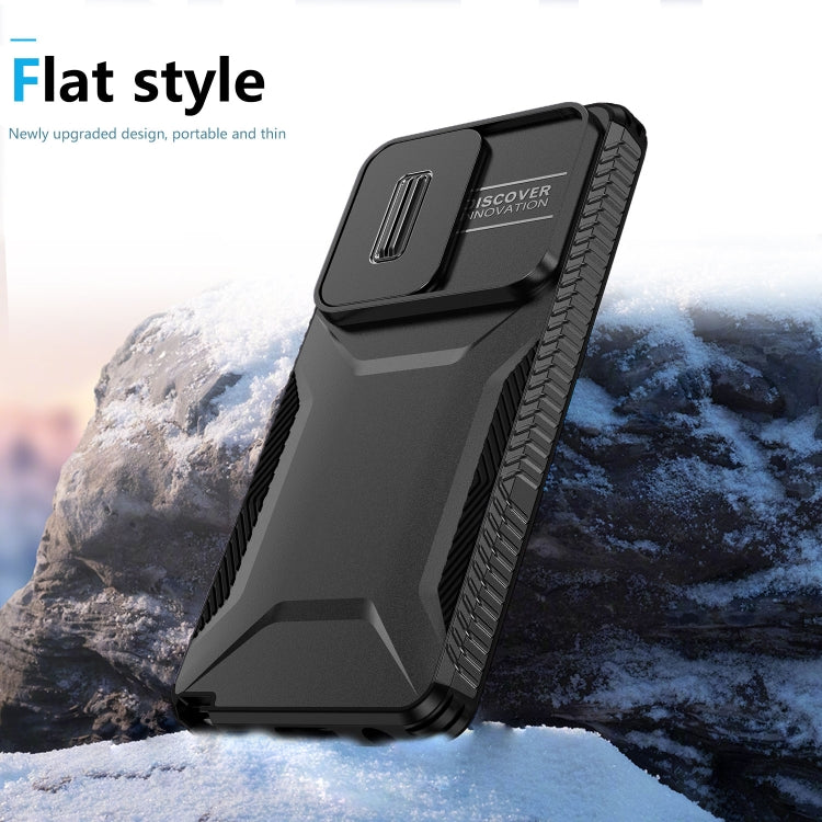 For Motorola Moto G Stylus 5G 2024 Sliding Camshield Phone Case(Black) by buy2fix