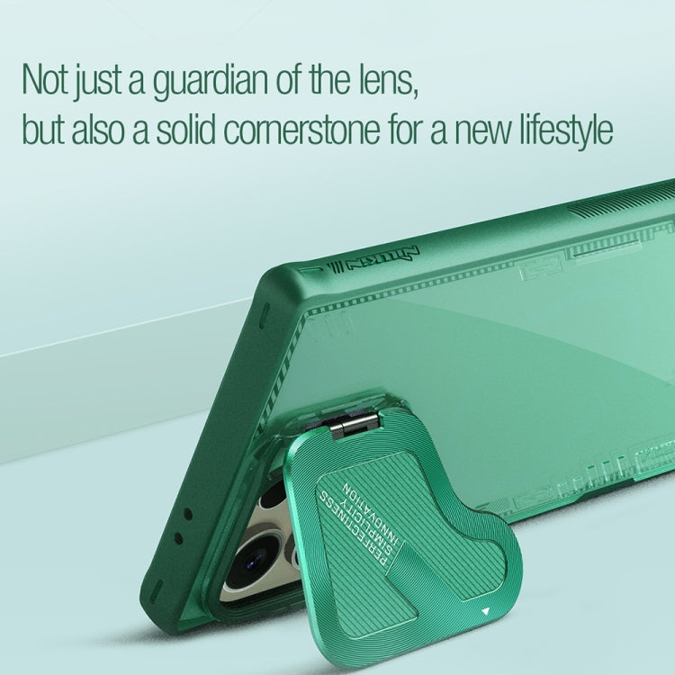 For Samsung Galaxy S24 Ultra 5G NILLKIN Ice Sky Prop Series Cover Version Phone Case(Green) - Galaxy S24 Ultra 5G Cases by NILLKIN | Online Shopping UK | buy2fix