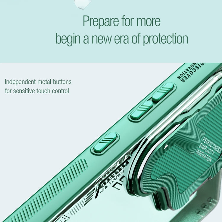For Samsung Galaxy S24 Ultra 5G NILLKIN Ice Sky Prop Series Cover Version Phone Case(Green) - Galaxy S24 Ultra 5G Cases by NILLKIN | Online Shopping UK | buy2fix