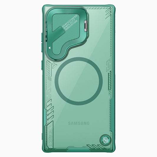 For Samsung Galaxy S24 Ultra 5G NILLKIN Ice Air Prop Series MagSafe Magnetic Cover Version Phone Case(Green) - Galaxy S24 Ultra 5G Cases by NILLKIN | Online Shopping UK | buy2fix