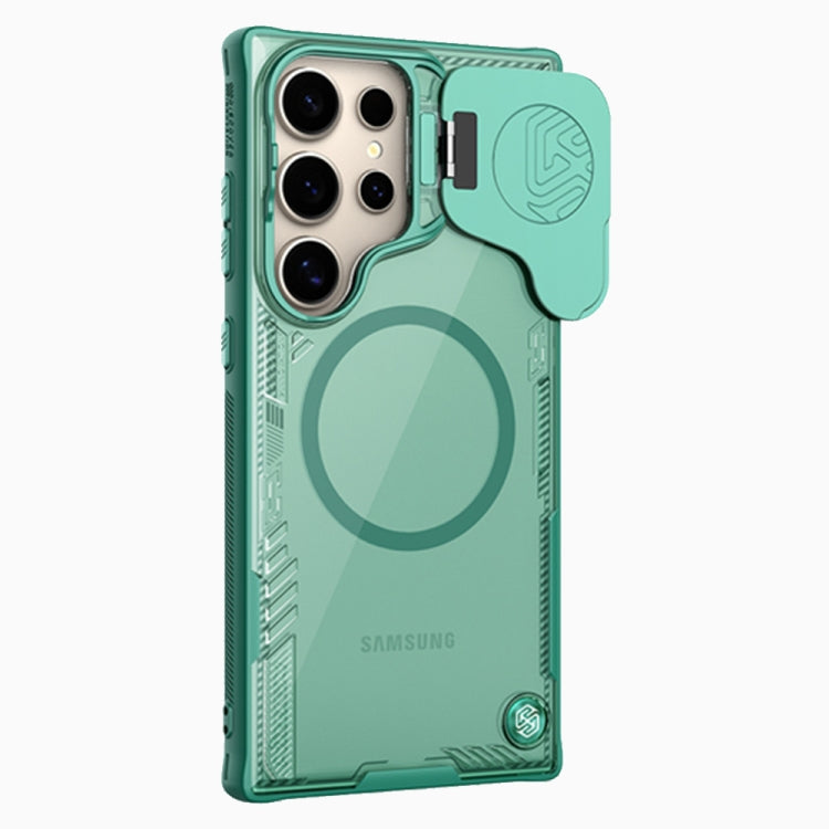 For Samsung Galaxy S24 Ultra 5G NILLKIN Ice Air Prop Series MagSafe Magnetic Cover Version Phone Case(Green) - Galaxy S24 Ultra 5G Cases by NILLKIN | Online Shopping UK | buy2fix