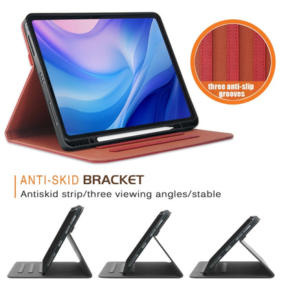 For iPad Air 13 2025 / 2024 Front Stand Smart TPU Leather Tablet Case(Red) - iPad Air 13 2025 / 2024 Cases by buy2fix | Online Shopping UK | buy2fix