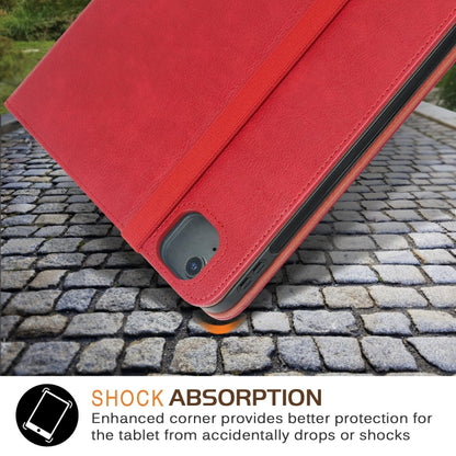 For iPad Air 13 2025 / 2024 Front Stand Smart TPU Leather Tablet Case(Red) - iPad Air 13 2025 / 2024 Cases by buy2fix | Online Shopping UK | buy2fix