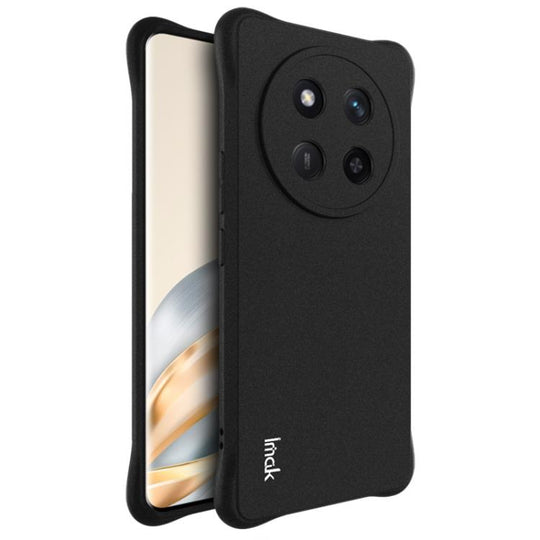 For Honor Magic7 Lite imak Shockproof Airbag TPU Phone Case(Matte Black)