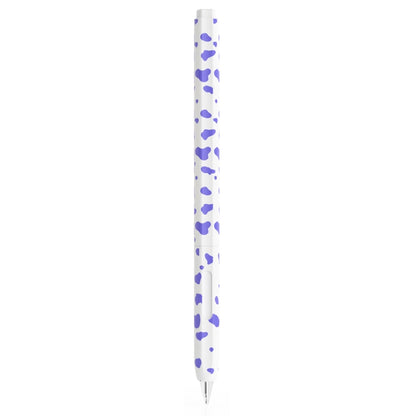 For Huawei M-Pencil 1 / 2 / 3 Cow Pattern Stylus Silicone Protective Cover(Purple) - Pencil Accessories by buy2fix | Online Shopping UK | buy2fix