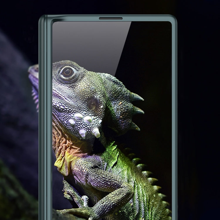 For Samsung Galaxy Z Fold6 GKK Integrated Anti Peep Full Coverage Magnetic Fold Phone Case(Silver) by GKK