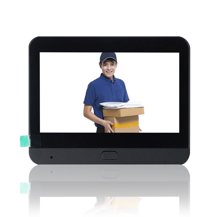 SY-35 4.3 inch Color Screen Graffiti Hidden 1080P WiFi Smart Cat Eye Video Doorbell(Black) by buy2fix