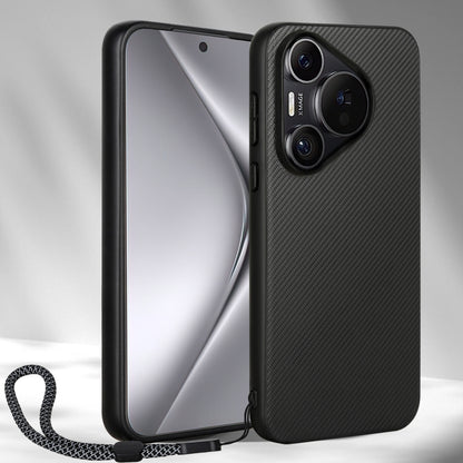 For Huawei Pura 70 Pro / 70 Pro+ ViLi TC Series Kevlar Carbon Fiber Texture Phone Case(Black) - Huawei Cases by ViLi | Online Shopping UK | buy2fix