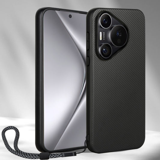 For Huawei Pura 70 Pro / 70 Pro+ ViLi TC Series Kevlar Carbon Fiber Texture Phone Case(Black) - Huawei Cases by ViLi | Online Shopping UK | buy2fix