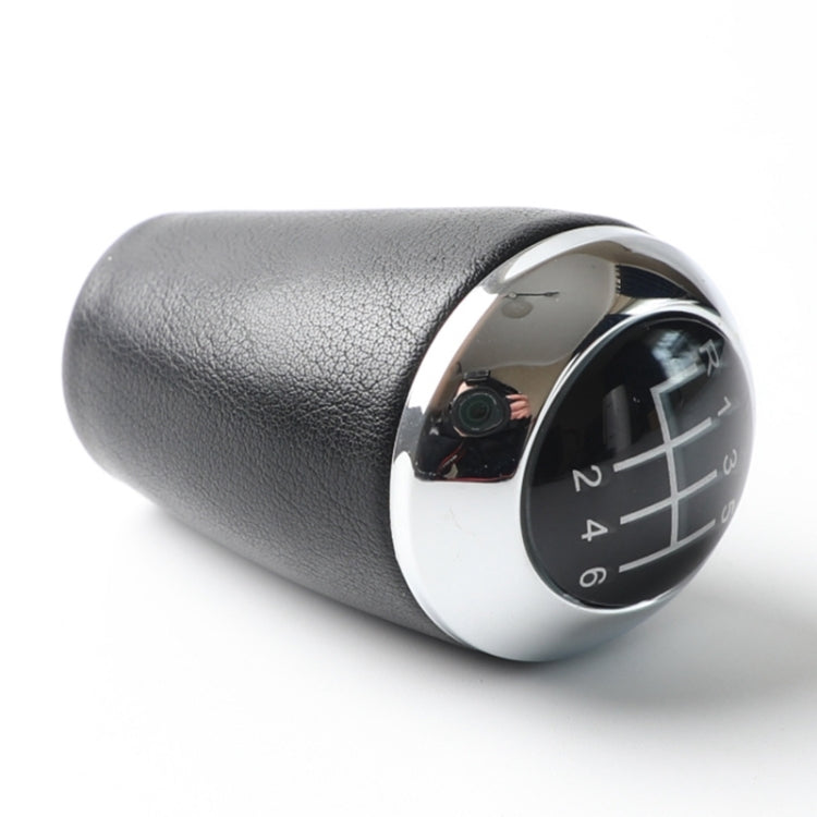 For Mazda 3 Series CX-7 / MX-5 Car Gear Lever Hand Ball Leather Gear Shift Knob, Style:6 Speed by buy2fix
