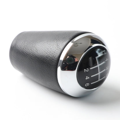 For Mazda 3 Series CX-7 / MX-5 Car Gear Lever Hand Ball Leather Gear Shift Knob, Style:6 Speed by buy2fix