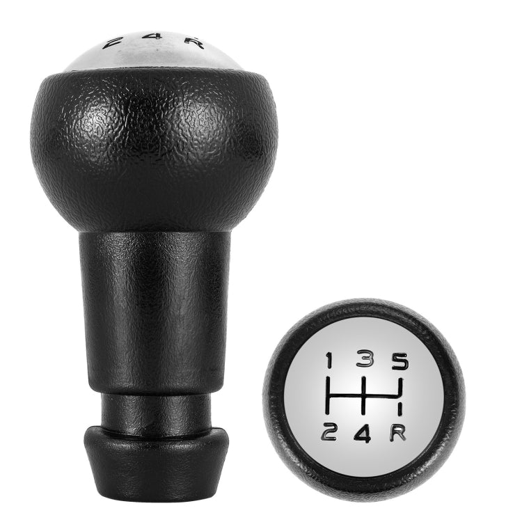For Citroen C4 / Peugeot 307 Car Gear Lever Knob Leather Gear Shift Knob, with Converter by buy2fix