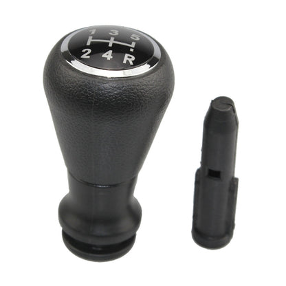 For Citroen C4 / Peugeot 307 Car Gear Lever Knob Leather Gear Shift Knob, with Converter(Black) by buy2fix