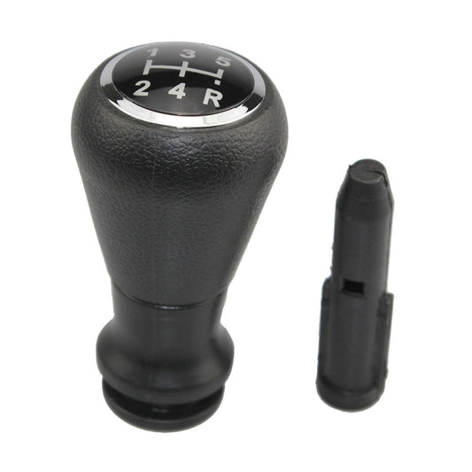For Citroen C4 / Peugeot 307 Car Gear Lever Knob Leather Gear Shift Knob, with Converter(Black) by buy2fix