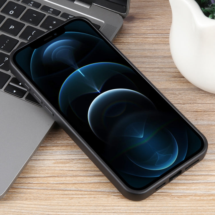 For iPhone 12 Pro Pure Color Honeycomb Aromatherapy MagSafe Phone Case(Black) by buy2fix