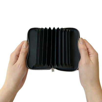 For iPhone 16 Solid Color Zipper 11-Card Slots Bag Phone Case with Lanyard(Grey) - iPhone 16 Cases by buy2fix | Online Shopping UK | buy2fix