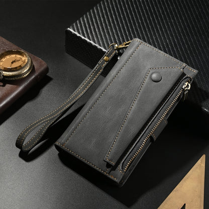 For Samsung Galaxy S24+ 5G ESEBLE Retro Frosted RFID Flip Leather Phone Case(Black) - Galaxy S24+ 5G Cases by ESEBLE | Online Shopping UK | buy2fix