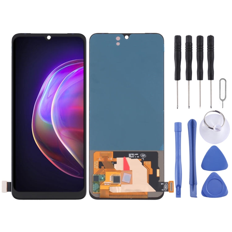 For vivo V21 4G V2066 V2108 OLED LCD Screen with Digitizer Full Assembly by buy2fix