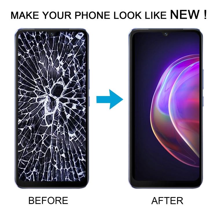 For vivo V21 4G V2066 V2108 OLED LCD Screen with Digitizer Full Assembly by buy2fix