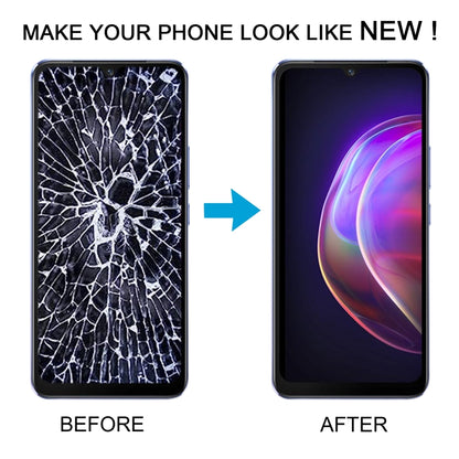 For vivo V21 4G V2066 V2108 OLED LCD Screen with Digitizer Full Assembly by buy2fix