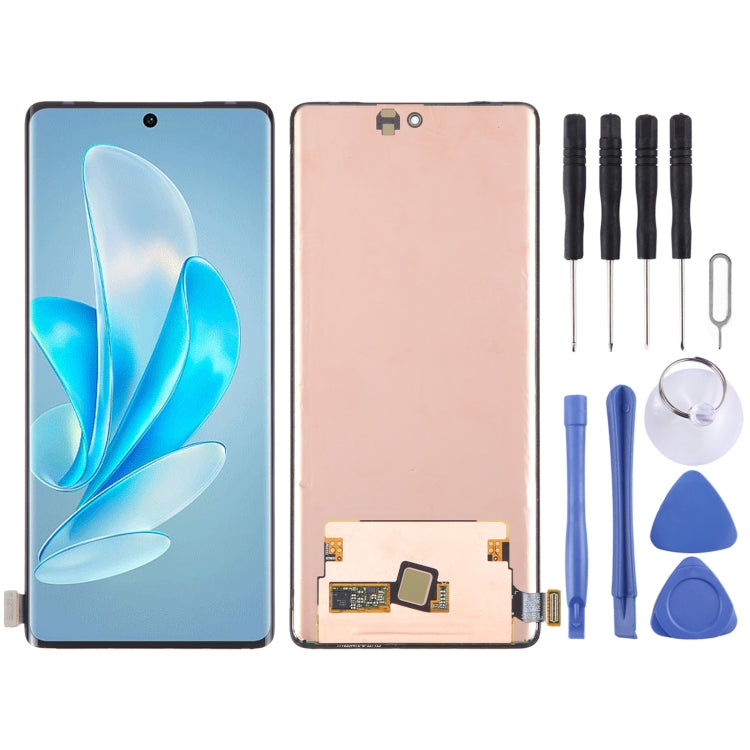 For vivo V29 5G V2250 Original AMOLED LCD Screen with Digitizer Full Assembly by buy2fix