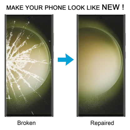 For Samsung Galaxy S23 Ultra SM-S918B Front Screen Outer Glass Lens with OCA Optically Clear Adhesive -  by buy2fix | Online Shopping UK | buy2fix