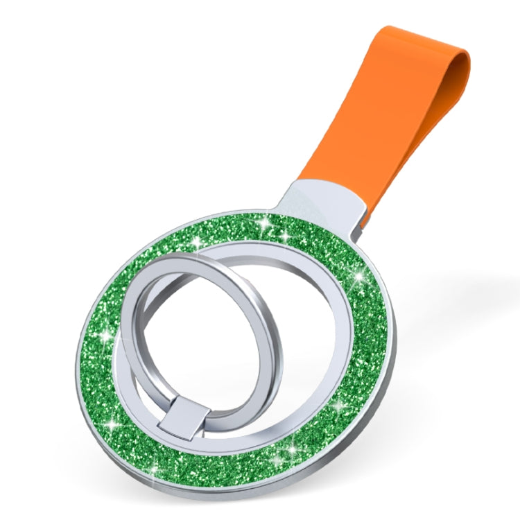 Glitter Magnetic Ring Buckle Holder(Pink Green + Orange) - Ring Holder by buy2fix | Online Shopping UK | buy2fix