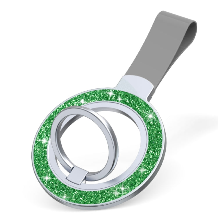 Glitter Magnetic Ring Buckle Holder(Pink Green + Grey) - Ring Holder by buy2fix | Online Shopping UK | buy2fix
