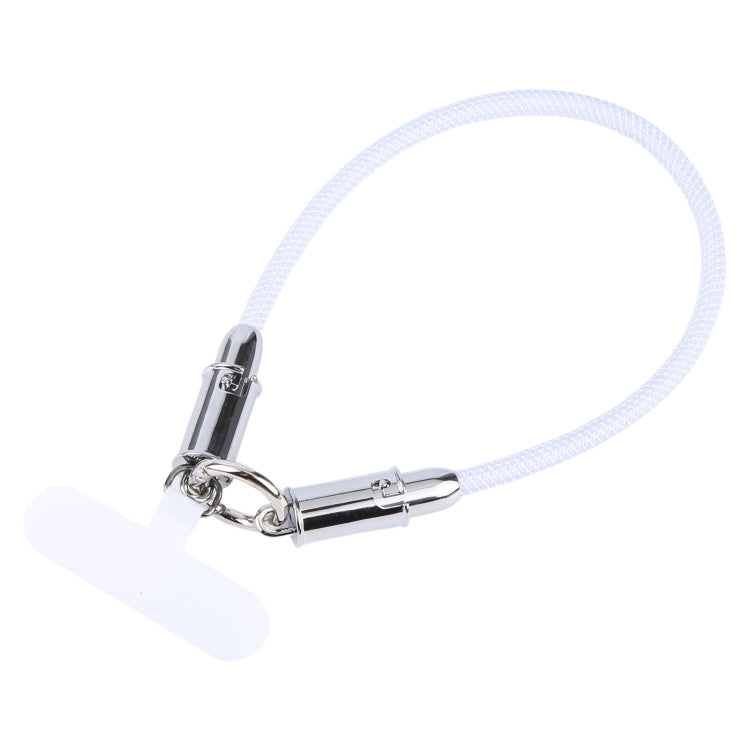 USB-C / Type-C to Type-C Data Cable Phone Anti-lost Short Lanyard, Length: 30cm(Light Purple Braid) - USB-C & Type-C Cable by buy2fix | Online Shopping UK | buy2fix