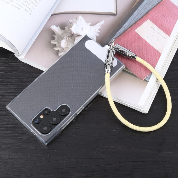 USB-C / Type-C to Type-C Data Cable Phone Anti-lost Short Lanyard, Length: 30cm(Purple Silicone) - USB-C & Type-C Cable by buy2fix | Online Shopping UK | buy2fix