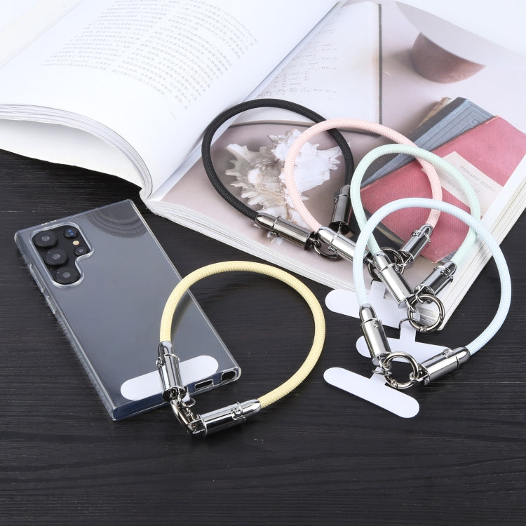 USB-C / Type-C to Type-C Data Cable Phone Anti-lost Short Lanyard, Length: 30cm(Light Purple Braid) - USB-C & Type-C Cable by buy2fix | Online Shopping UK | buy2fix