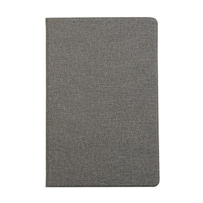 For Samsung Galaxy Tab S7 T870 2020 / Tab S8 Voltage Stretch Fabric Texture Leather Case with Holder(Gray) by buy2fix