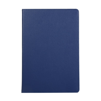 For Samsung Galaxy Tab S7 T870 2020 / Tab S8 Litchi Texture Horizontal Flip 360 Degrees Rotation Leather Case with Holder(Blue) - Other Galaxy Tab PC by buy2fix | Online Shopping UK | buy2fix