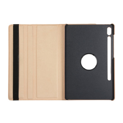 For Samsung Galaxy Tab S7 T870 2020 / Tab S8 Litchi Texture Horizontal Flip 360 Degrees Rotation Leather Case with Holder(Green) - Other Galaxy Tab PC by buy2fix | Online Shopping UK | buy2fix