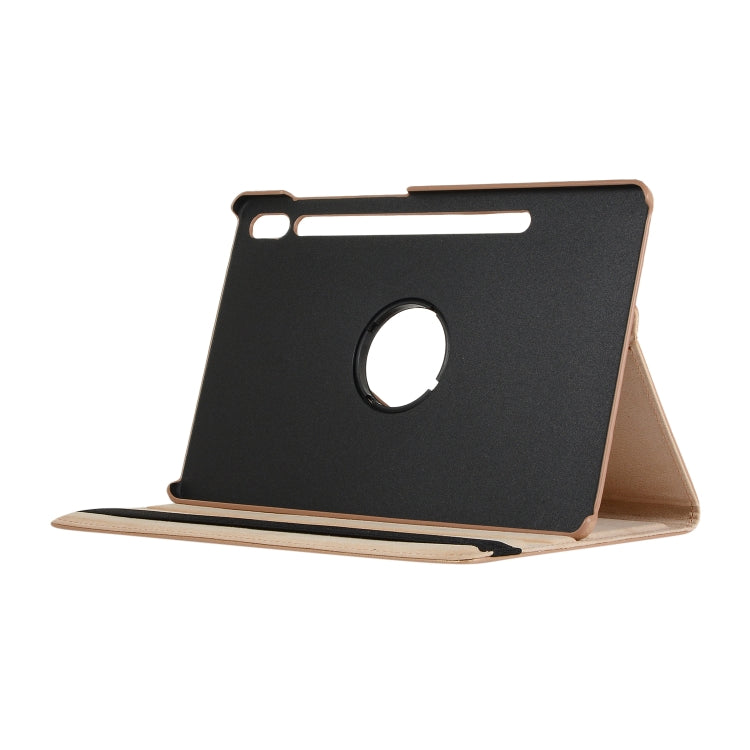 For Samsung Galaxy Tab S7 T870 2020 / Tab S8 Litchi Texture Horizontal Flip 360 Degrees Rotation Leather Case with Holder(Green) - Other Galaxy Tab PC by buy2fix | Online Shopping UK | buy2fix