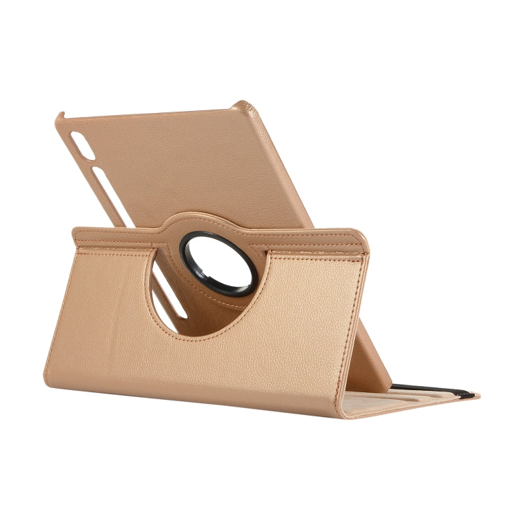 For Samsung Galaxy Tab S7 T870 2020 / Tab S8 Litchi Texture Horizontal Flip 360 Degrees Rotation Leather Case with Holder(Green) - Other Galaxy Tab PC by buy2fix | Online Shopping UK | buy2fix