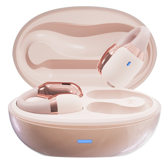 F16 TWS Air Conduction Wireless Sports Music Bluetooth Earphone(Pink)